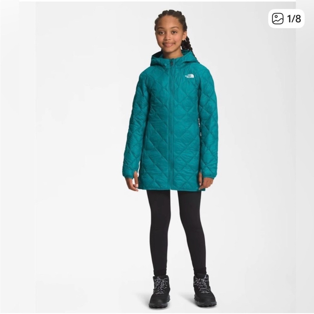 THE NORTH FACE THERMOBALL ECO INSULATED PARKA GIRLS' HOODED